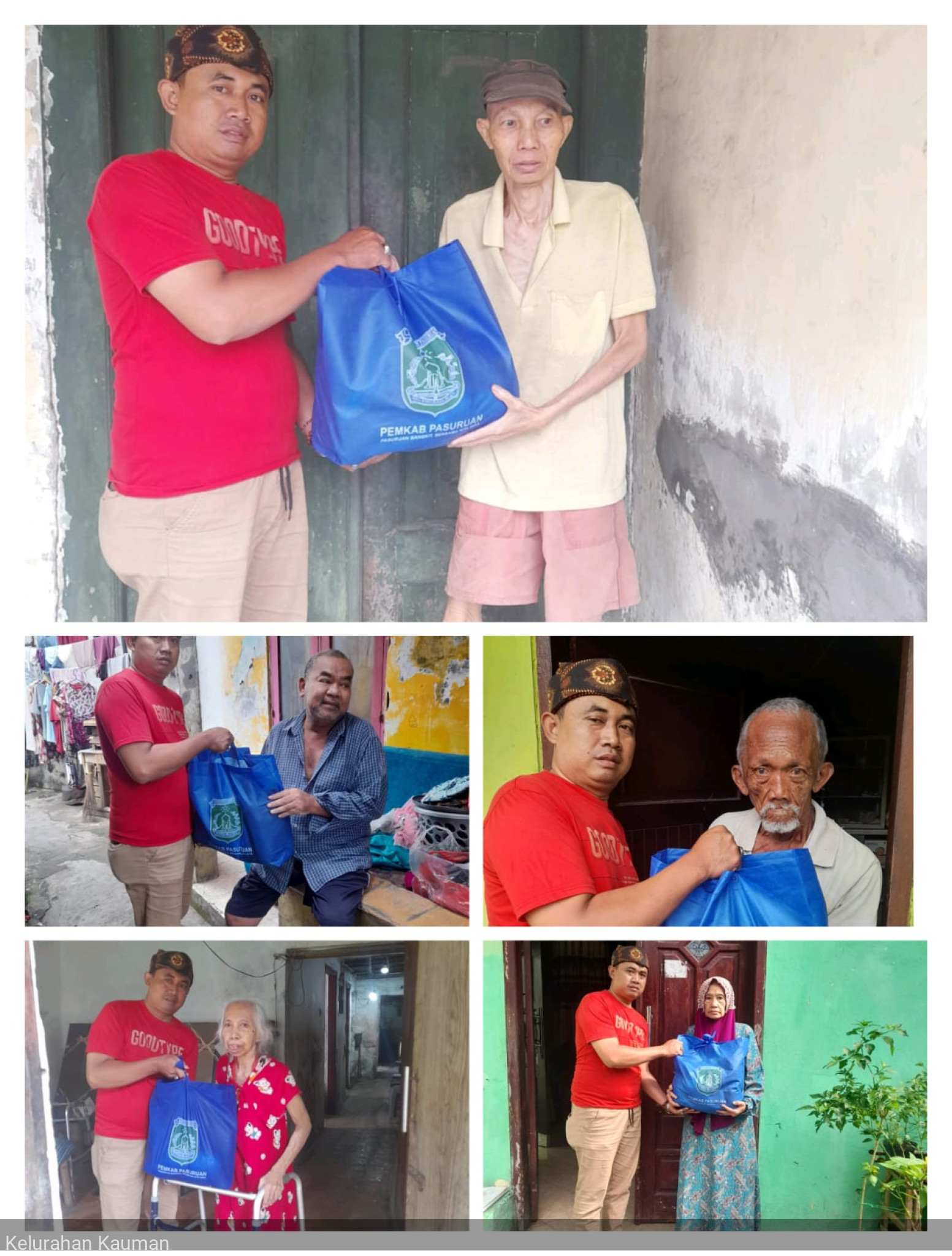 Jum'at berkah Penyerahan Bantuan Sosial