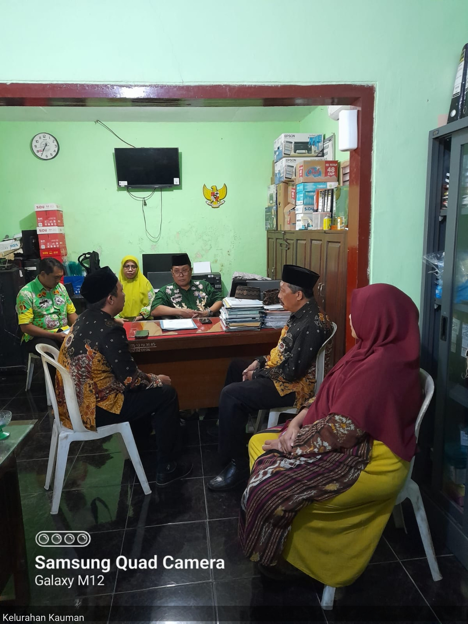 Menerima Tamu dari Guru Islamiyah Kauman