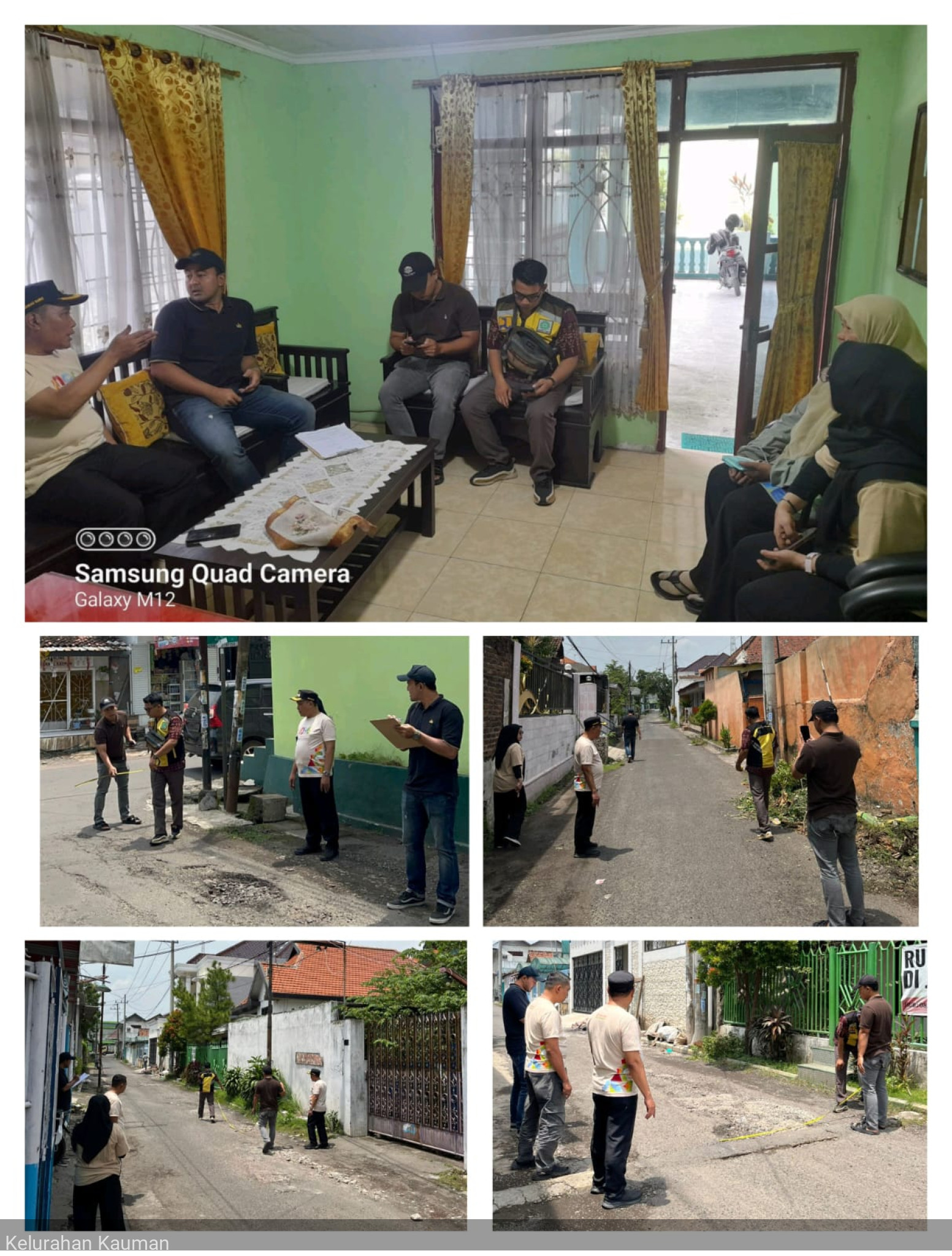 SDA, BMBK Survey jalan yang rusak / berlubang