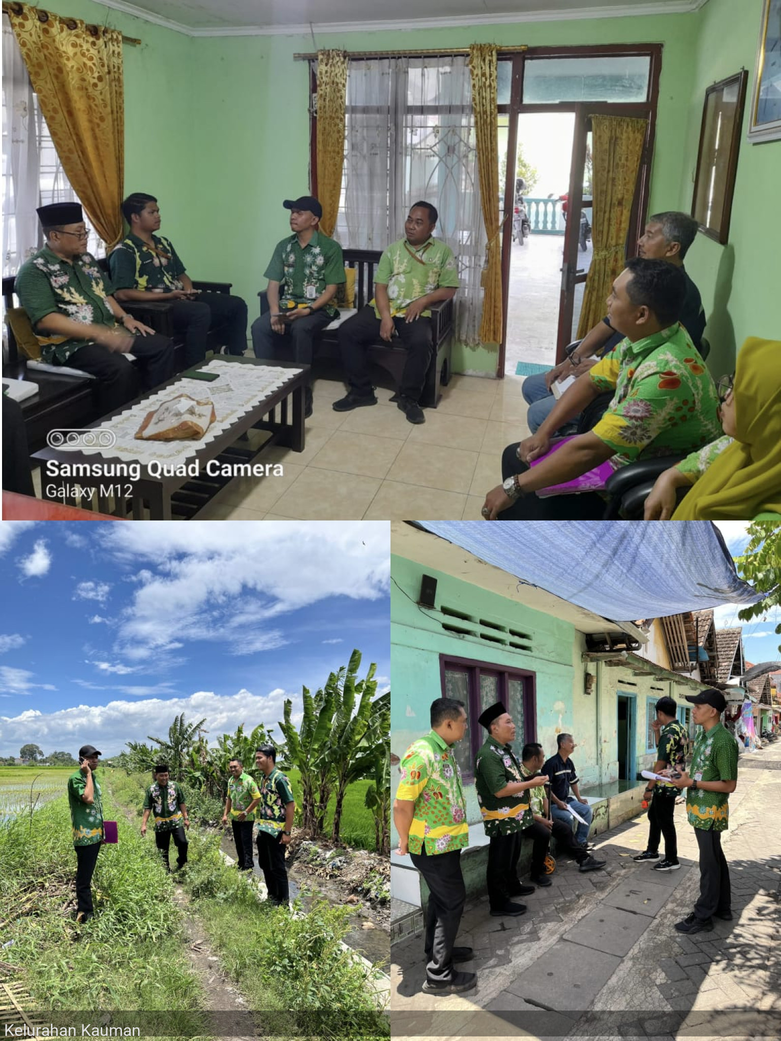 Survey Lokasi Pavingisasi dari Dinas Perkim