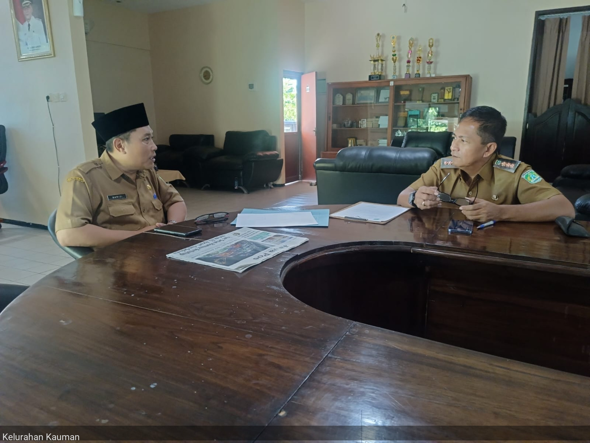 Menghadap Bapak Camat Bangil