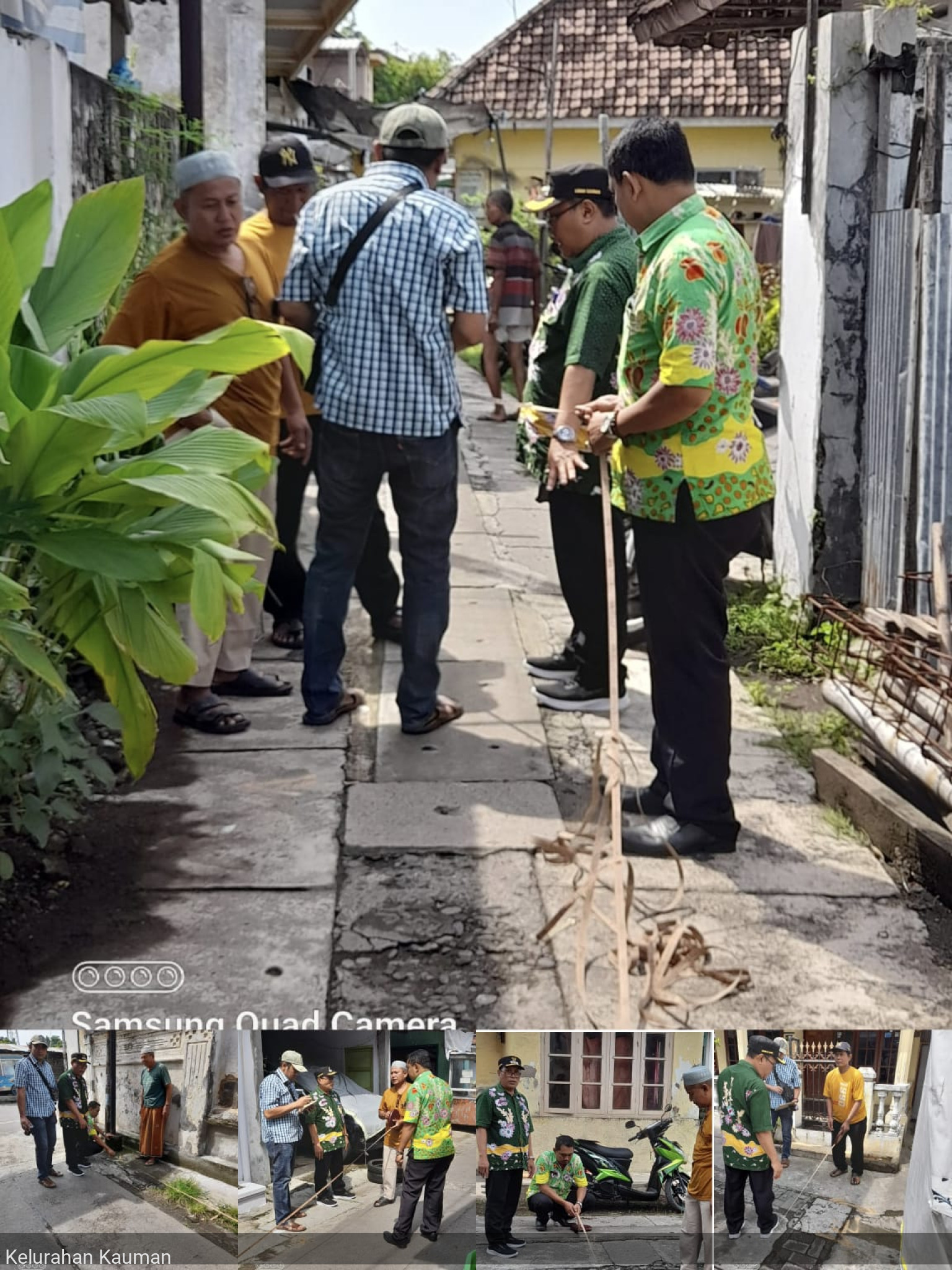 Pengukuran Persiapan Pembangunan Drainase