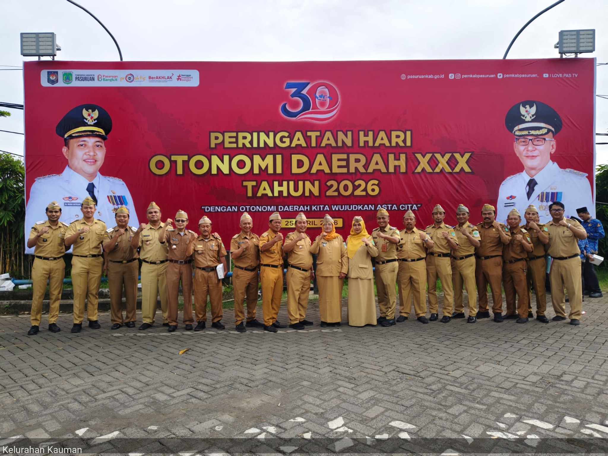 Upacara Hari Otonomi Daerah ke 30 Tahun 2026