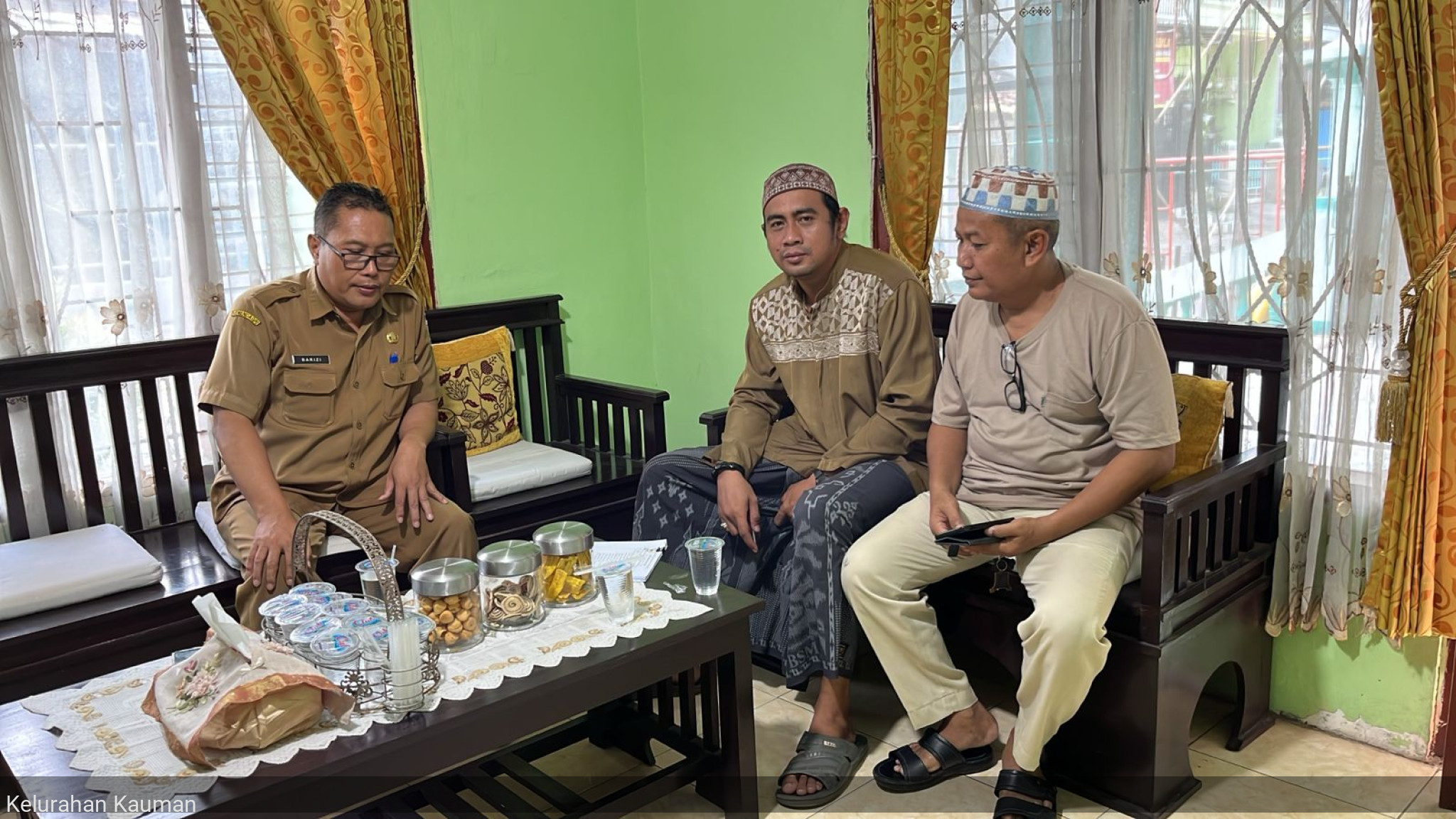 Koordinasi dengan Pokmas Anugerah Lestari