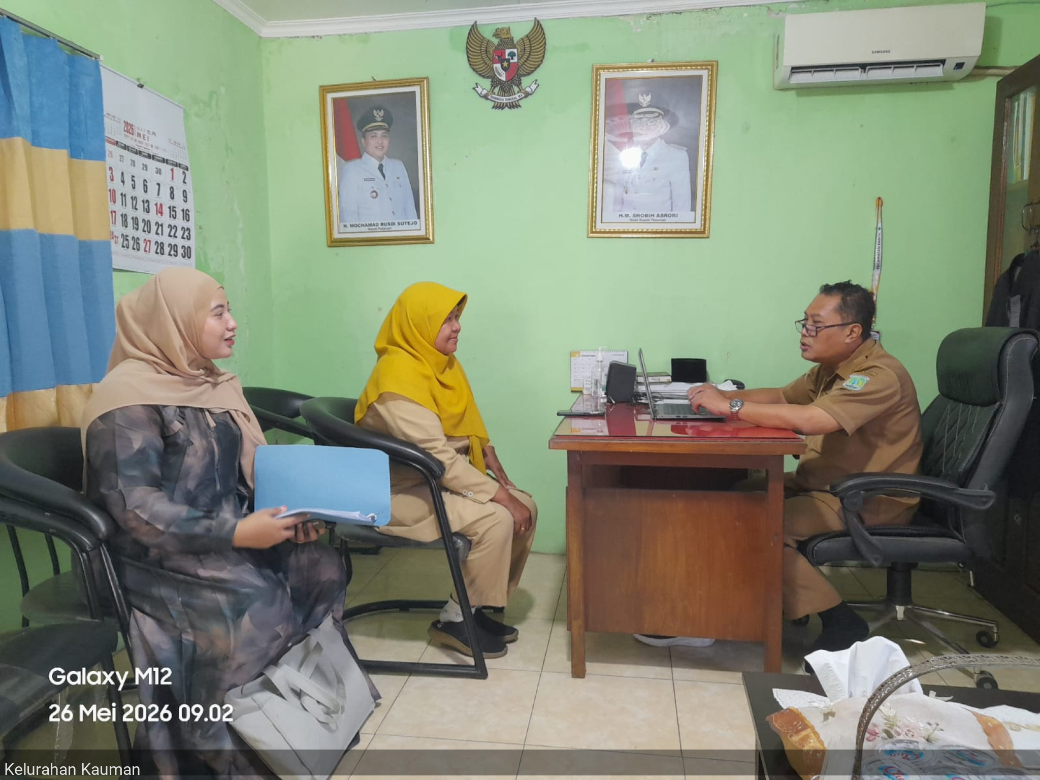 Koordinasi terkait Pengajuan PMT