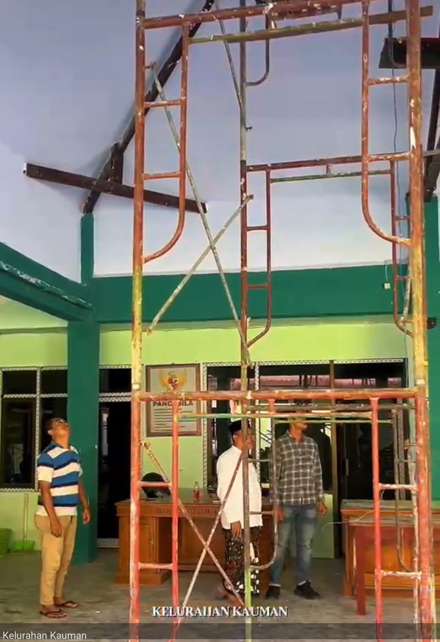 Monitoring Finishing Rehab Kantor